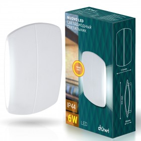 REV Светильник сд уличный 6W 3000K IP44 мат.серый, duwi