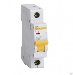 ИЭК Авт. выкл. ВА47-29 1Р 25А 4,5кА х-ка С ИЭК(12шт)