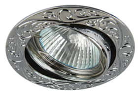 Свет-к точ. LE М 211-8 (1211-8) Пов; Цв:Золото мат /Хром (100)