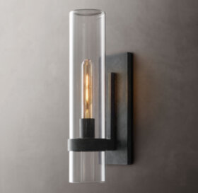 Бра настенное (80x120) e14*1 черный