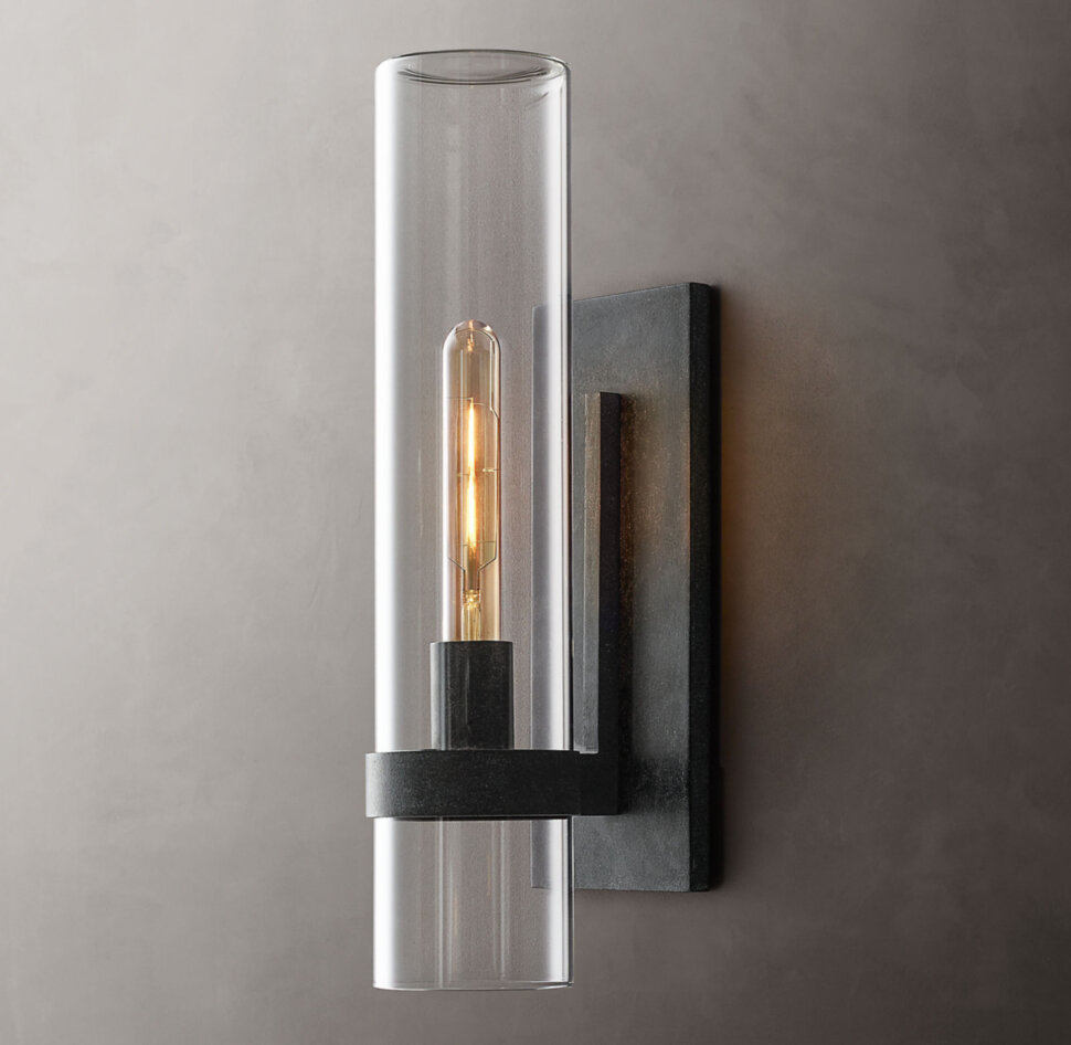 Бра настенное (80x120) e14*1 черный