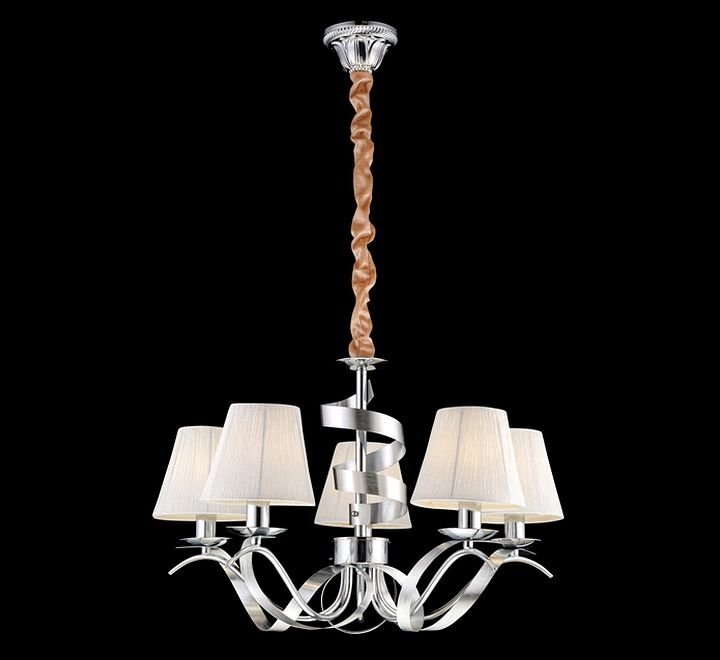 1780/5 CHR+SIL (1) Люстра