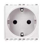 РОЗЕТКА 2P+T 16A ГЕРМАНИЯ , БЕЛАЯ