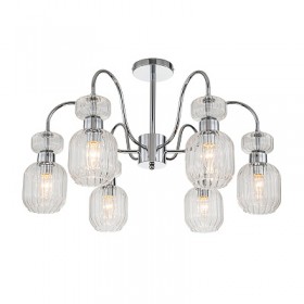 Светильник на штанге  Escada 1141/6PL E14*60W Chrome/Clear