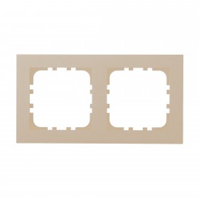 Рамка 2-постовая (шампань) LK80