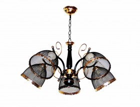 75023/5 BLACK+FGD (4) Люстра