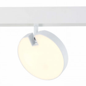 ST359.536.15 Магнитный трековый светильник белый LED 1*15W 3000K 760Lm Ra>80 120о IP20 L150xW28xH211 48V