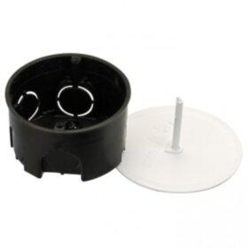 Распред коробка внутрен. маленькая черный (6.5мм)(200шт)