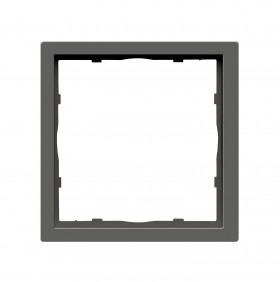 Рамка 1-я, матовый шоколад