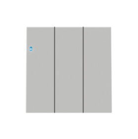 Клавиша 3-я с подсветкой, матовый серый