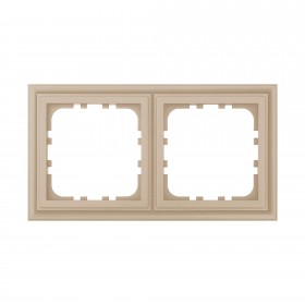 Рамка 2-постовая (шампань) LK80 CLASSIC