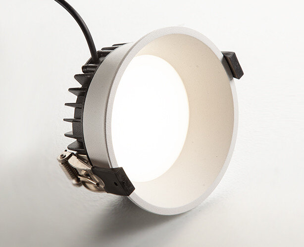 T06-6012 white LED 10W 4000K 120mm светильник встраиваемый светодиодный