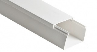 Кабель-канал 80х40 L2000 пластик бел. Ruvinil (24м)