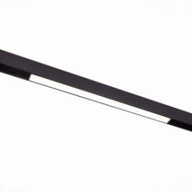 ST360.436.12 Магнитный трековый светильник Черный LED 1*12W 3000K 780Lm Ra>80 120 IP20 L406xW22xH44 48V