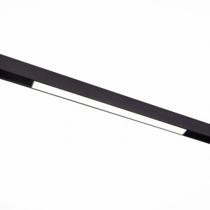 ST360.436.12 Магнитный трековый светильник Черный LED 1*12W 3000K 780Lm Ra>80 120 IP20 L406xW22xH44 48V