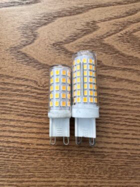 Светодиодная лампа G9 9w 4000k 220v