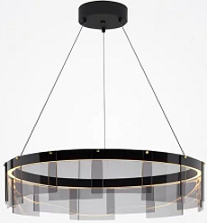 Люстра подвесная Errai 11D8825P/S 36W 4000k/ black+smoky