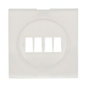 Накладка аудио-розетки (бел.) LK60 (80шт) 1кор.=800шт