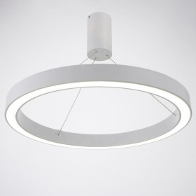 Люстра с ПДУ &quot;Бергамо&quot; 65вт 3000-6000К LED  белый d.60см    4494661