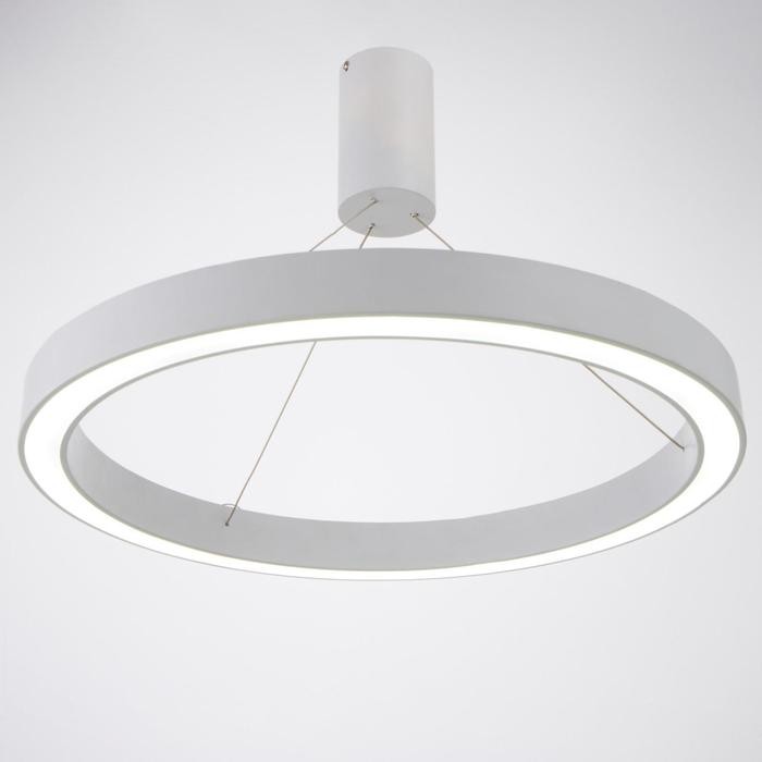 Люстра с ПДУ "Бергамо" 65вт 3000-6000К LED  белый d.60см    4494661