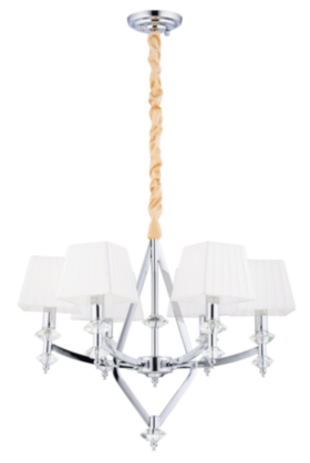 5282R/6A CHR (1) Люстра