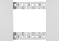 Vanguard Valero Декоративная рамка 3 модуля, Белый (итальянский стандрат)