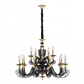 8219/10+5BL BLACK (1) Люстра