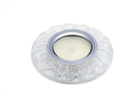 K1108 серебро （silver） прозрачный（clear) 100*35mm 50шт./коробка