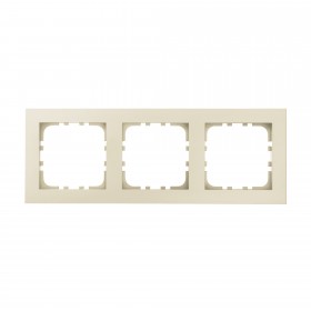 Рамка 3-постовая (бежевый) LK80