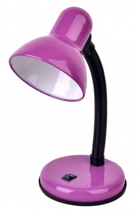 Светильник настольный LE TL-203 PURPLE (Фиолетовый, E27, пакет) (24)
