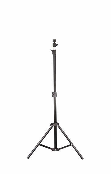 Универсальный металлический штатив-трипод 1,6м (цв. Черный) (30)