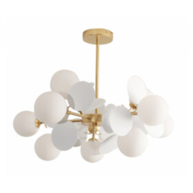 Подвес Матиас белый d67 h50 G9 10*5W (Led лампы в комплекте, 4000K)