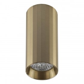 IL.0005.1900 BRONZE+BK Светильник GU10 1*50W потолочный Бронза+Черный