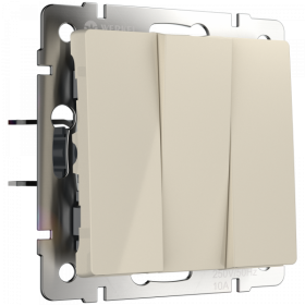 WL слоновая кость Выкл 3 кл