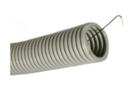 Труба гофр. ПВХ 25 ммT.PLAST серый (бухта 50м)