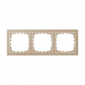 Рамка 3-постовая (шампань) LK80 CLASSIC