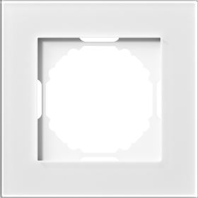 Рамка 1-я, Natural белое стекло, серия A07