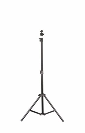 Универсальный металлический штатив-трипод 2,1м (цв. Черный) (30)
