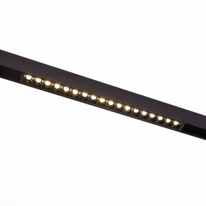 ST361.446.18 Магнитный трековый светильник Черный LED 1*18W 4000K 1 407Lm Ra>80 36о IP20 L331xW22xH44 48V
