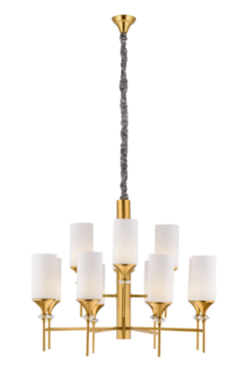 8903/8+4LT BRASS (1) Люстра