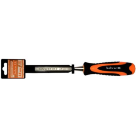 Стамеска плоская Bohrer  6 мм по дереву (сталь CrV) двухкомпонентная рукоятка (60/10/1)