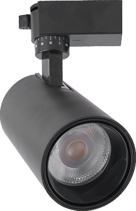 Трековый светильник COB 220V 30W IP20-4000K  Черный