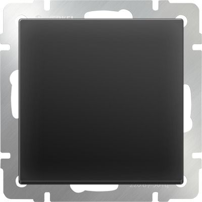 WL выключатель 1кл перекрестный (черный матовый)
