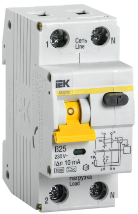 IEK АВДТ-32 С25А 220В Авт.Выкл.Дифференциального тока