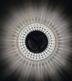 D0458L-13 прозрачный (clear) + черный (black) 96*25mm 50шт./коробка