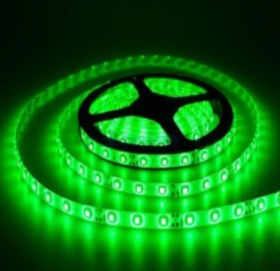 5050-8MM-60P-Three chip-PCB-GREEN(100м) зеленый