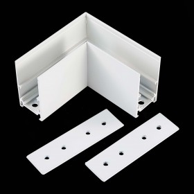 ST007.519.00 Угол-соединитель для подвесного/ накладного магнитного шинопровода ST-Luce белый