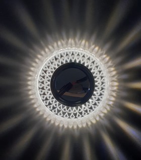 D0606L-11 прозрачный (clear) + белый (white) 102*22mm 50шт./коробка