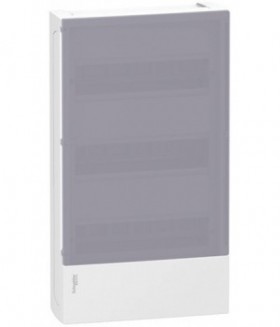 Бокс ОП MINI PRAGMA 3 ряда по 12мод. бел. с бел. двер. IP40 SchE MIP12312