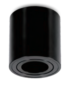 Светильник потолочный Черный GU10 1*50W IP20 80*80*H100 220V Без ламп(50шт)